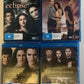 The Twilight Saga 4x Movies - Eclipse, New Moon, Breaking Dawn Part 1 & 2 Bluray