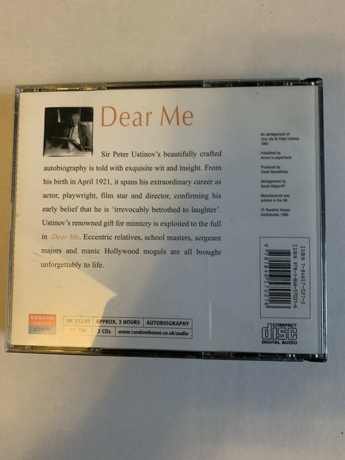 Dear Me by Peter Ustinov (CD-Audio, 1992)