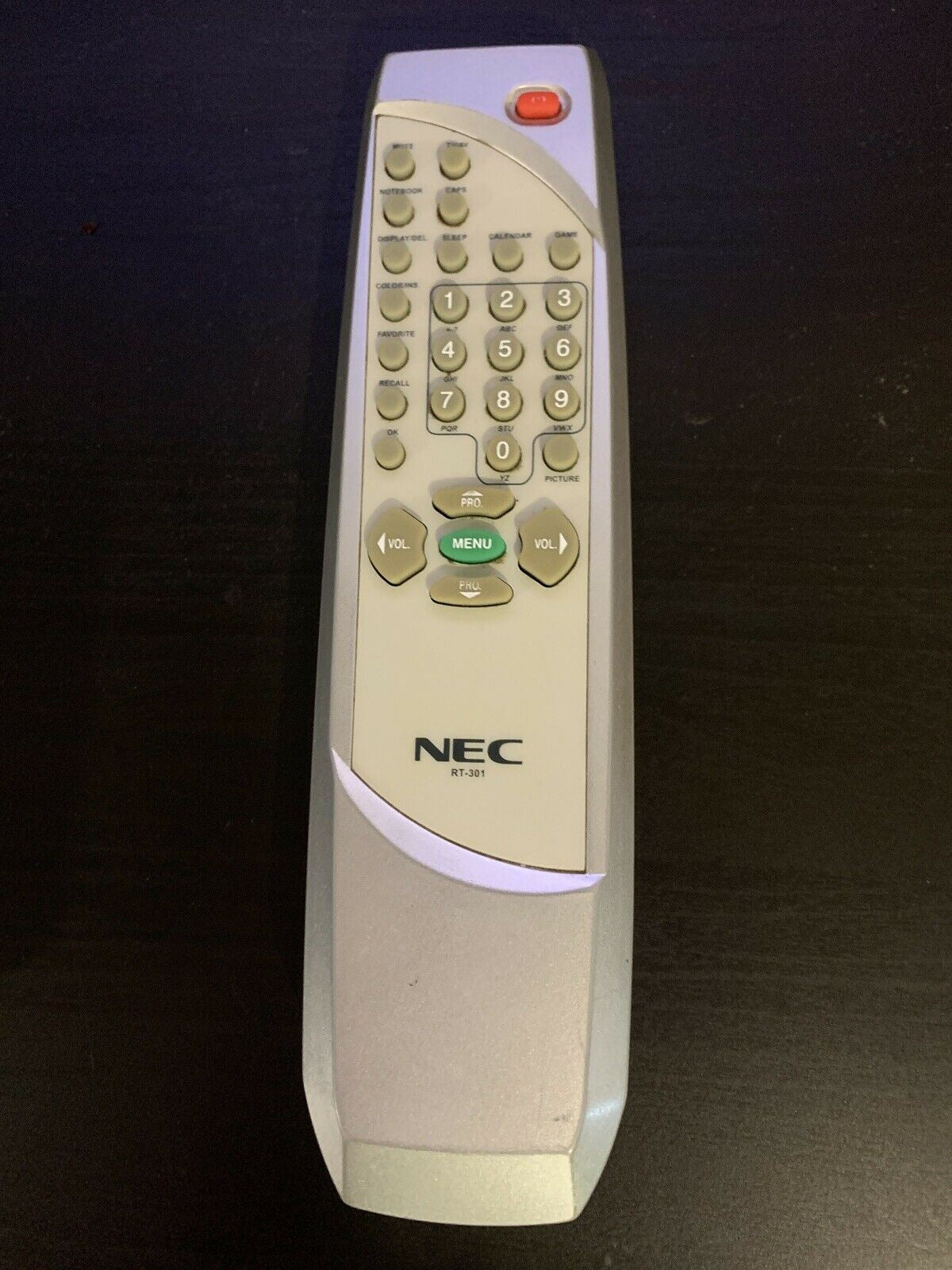 Genuine NEC RT-301 Remote Control For TV