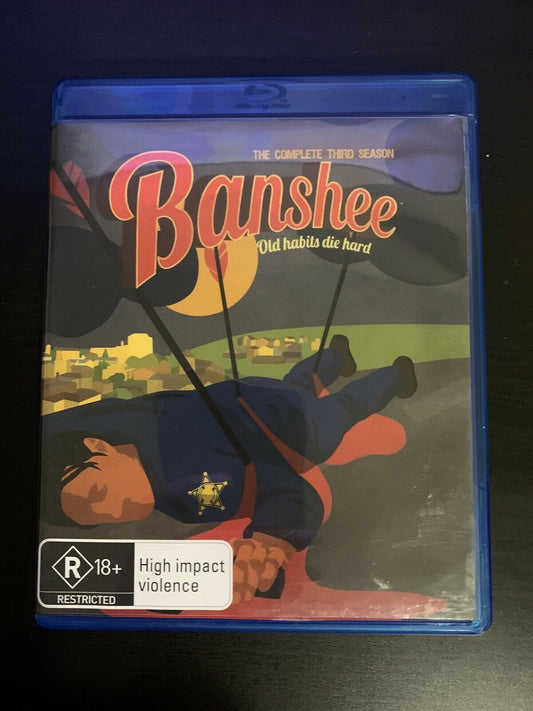 Banshee : Season 3 (Bluray, 2016) Antony Starr. Region B