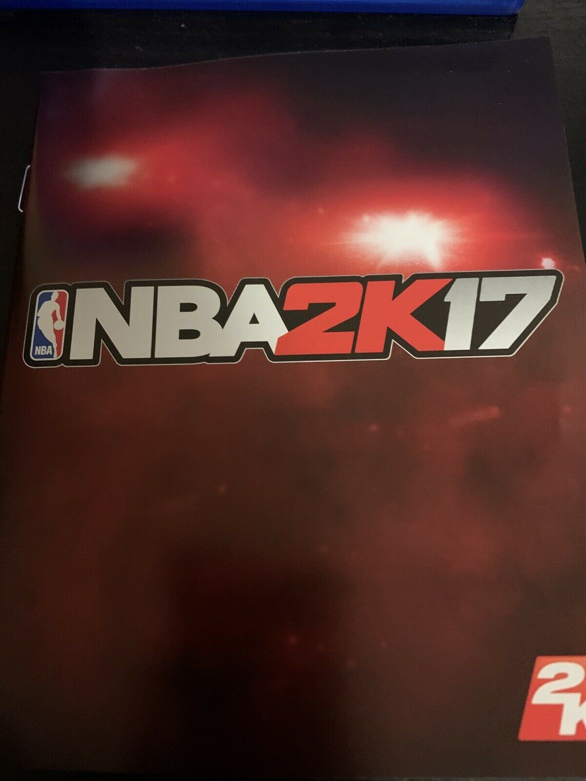 NBA2K16 & NBA2K17 - PlayStation 4 PS4 With Manual NBA Basketball Game