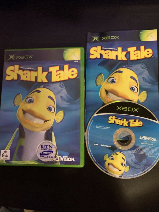 Shark Tale Xbox Original - Complete With Manual Free Postage