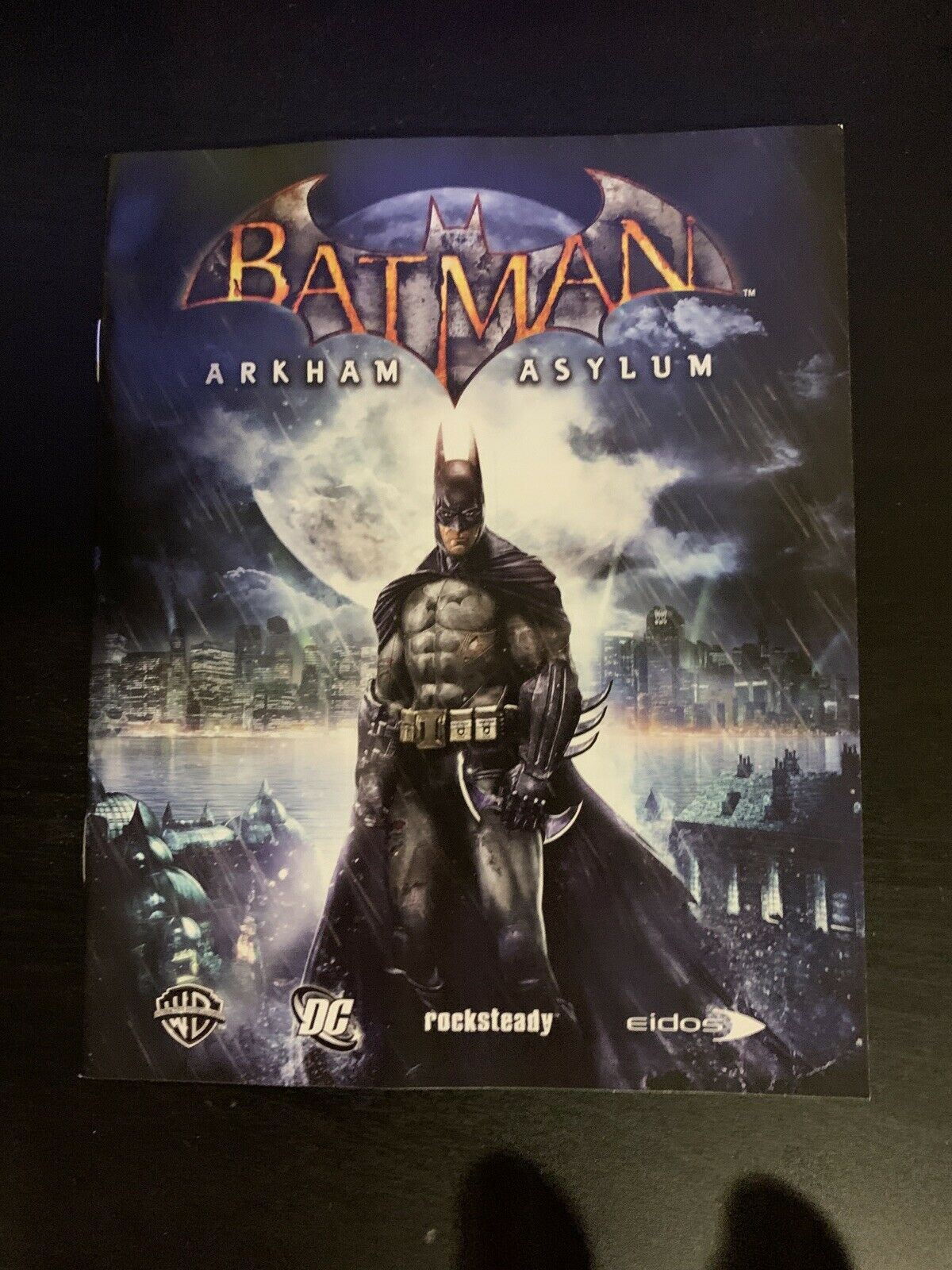 PS3 Batman Arkham Asylum  PLAYSTATION 3 With Manual 🎮🎮🎮🎮🎮