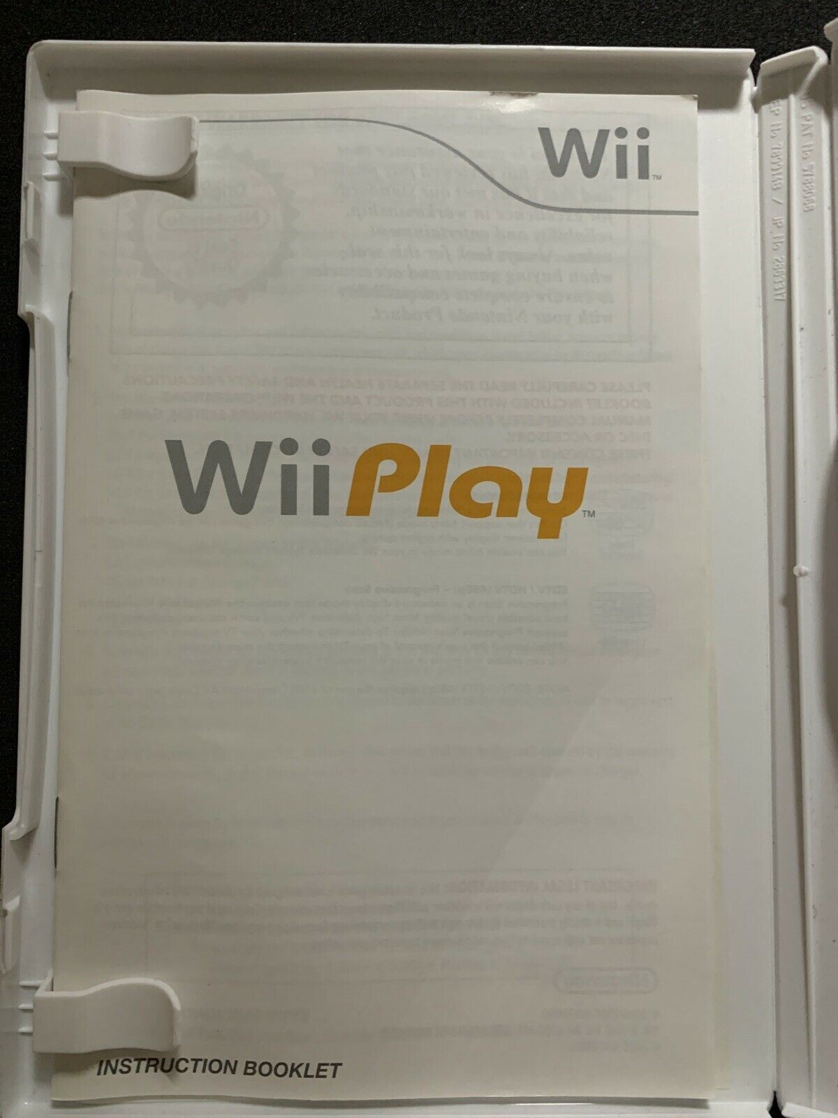 Wii Sports & Wii Play - Nintendo Wii PAL