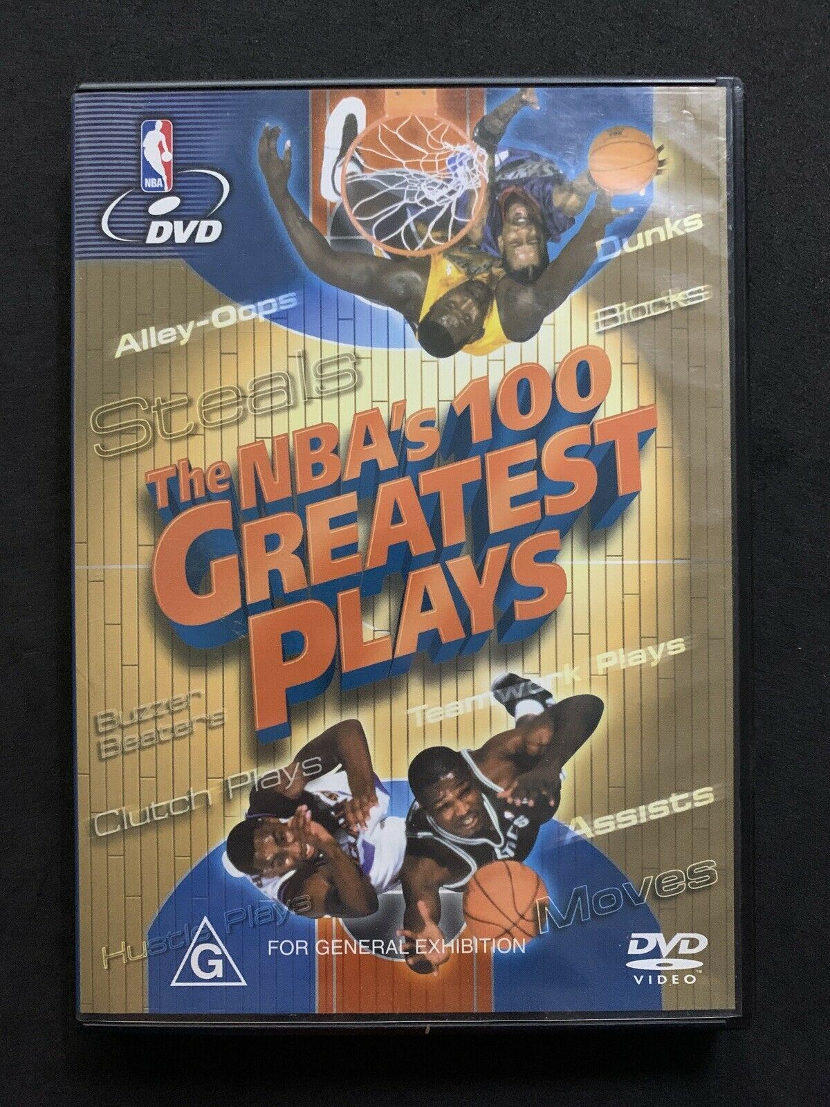 NBA 100 Greatest Plays (DVD, 2001)  Region 4
