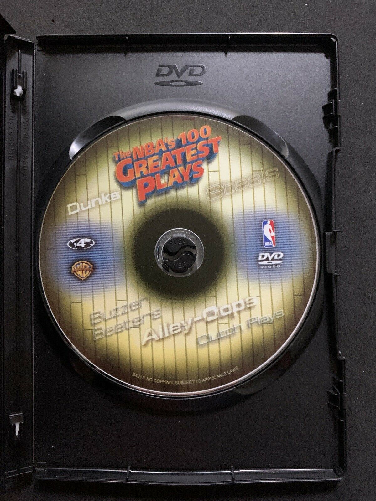 NBA 100 Greatest Plays (DVD, 2001)  Region 4