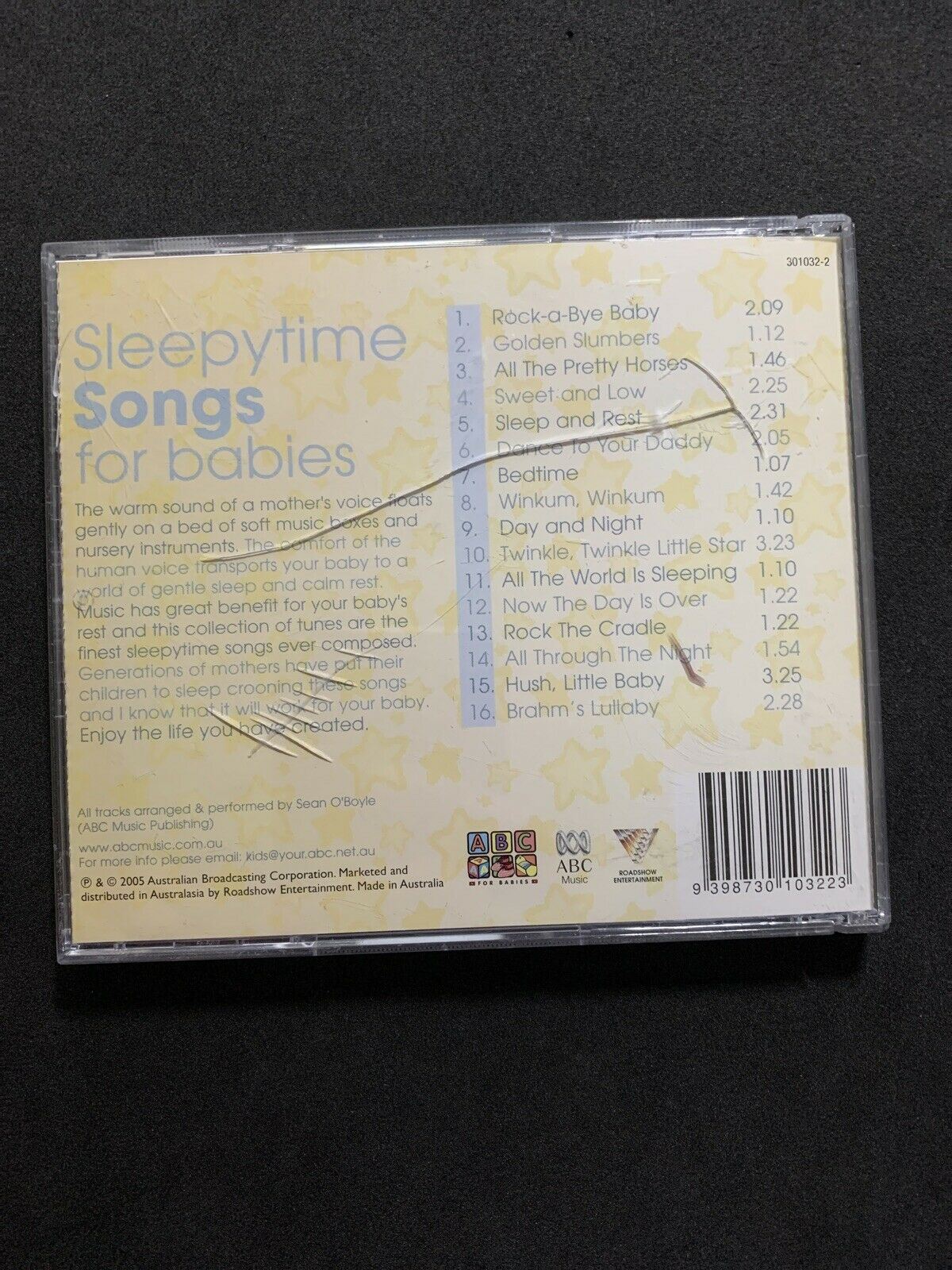 ABC Sleepy Time For Babies - CDs Baby Sleep