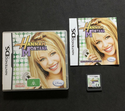 Hannah Montana - Nintendo DS - game with Manual