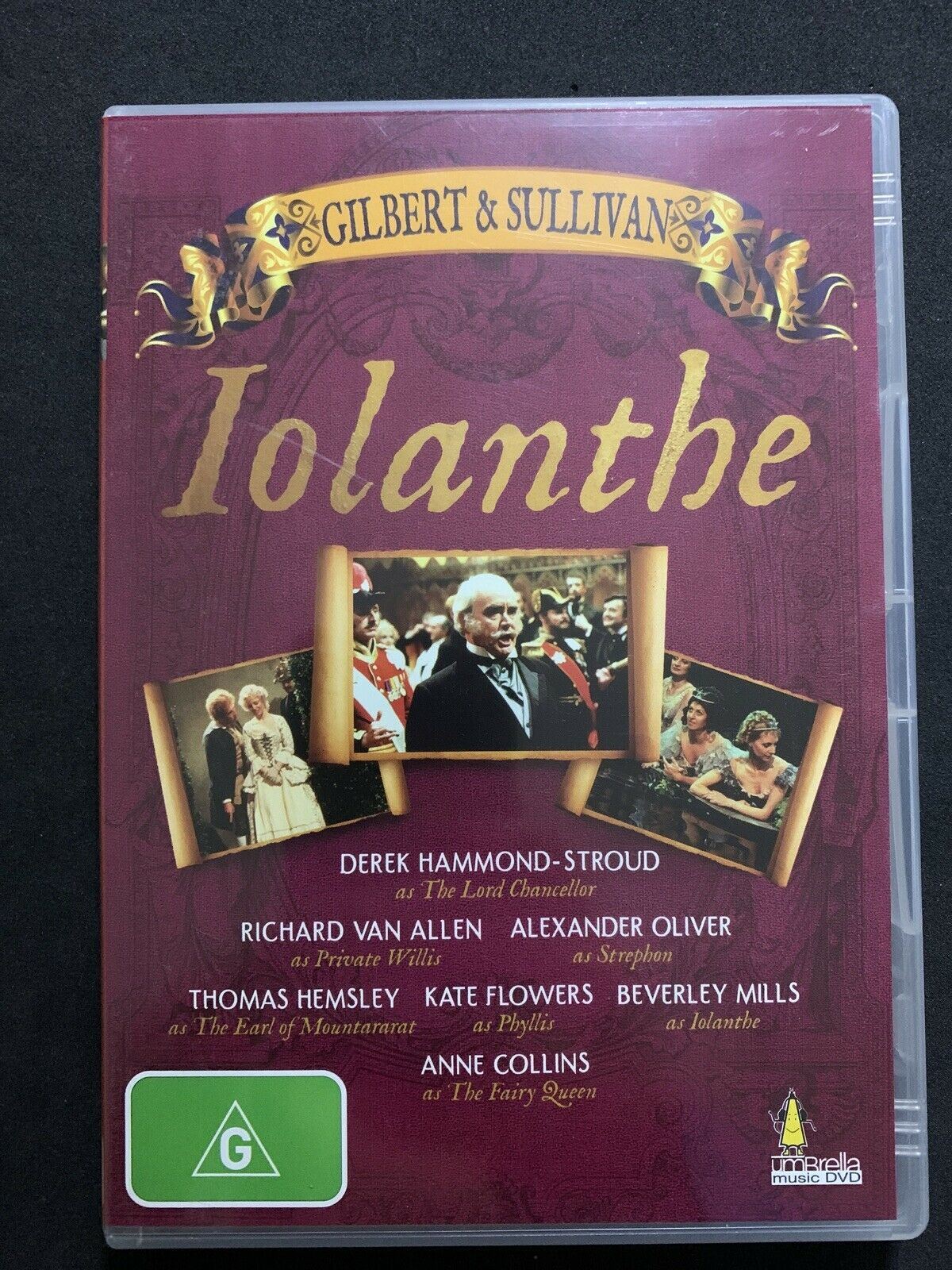 Gilbert & Sullivan - Iolanthe 1982 London Symphony DVD Region 4 | FAST POST