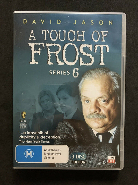 A Touch Of Frost : The Complete Series 6 (DVD, 2009, 3-Disc Set)