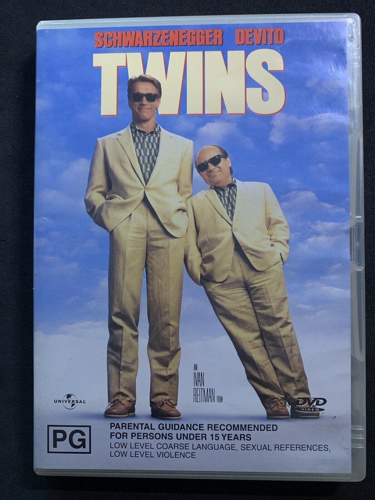 Twins (DVD, 1988) Arnold Schwarzenegger, Danny DeVito. Region 4