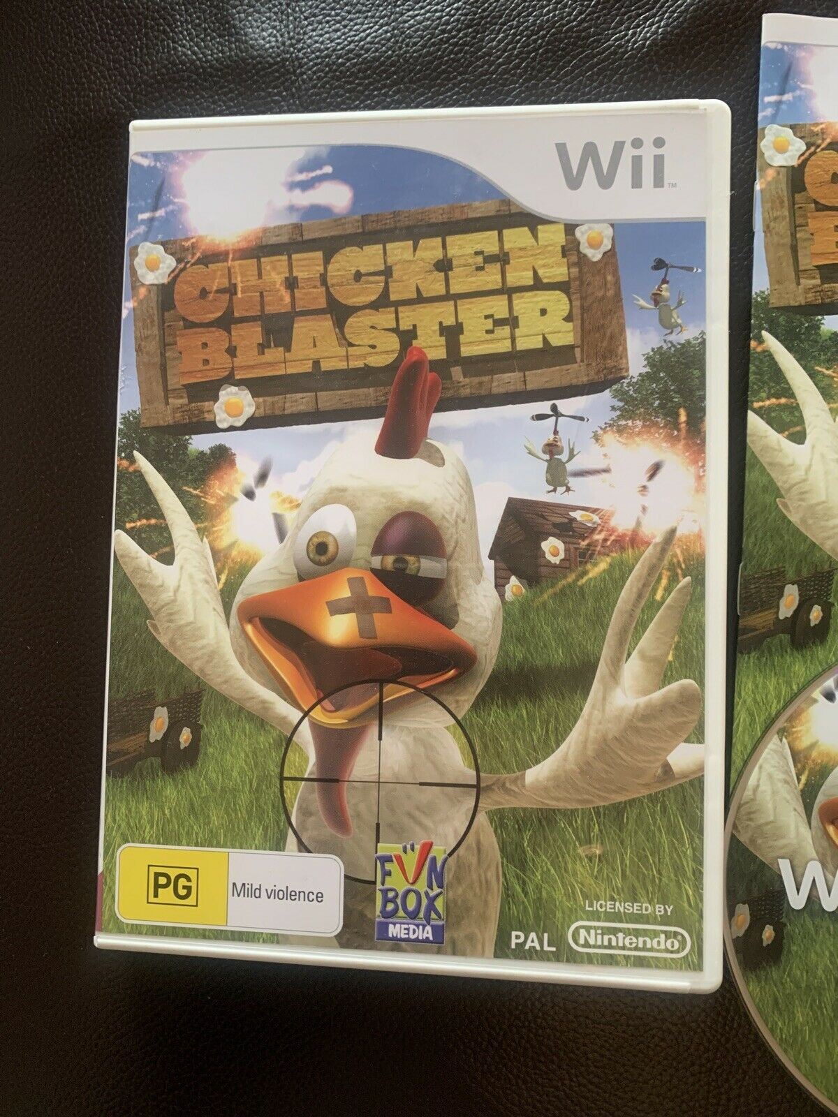 Chicken Blaster Nintendo Wii Region PAL With Instruction Manual