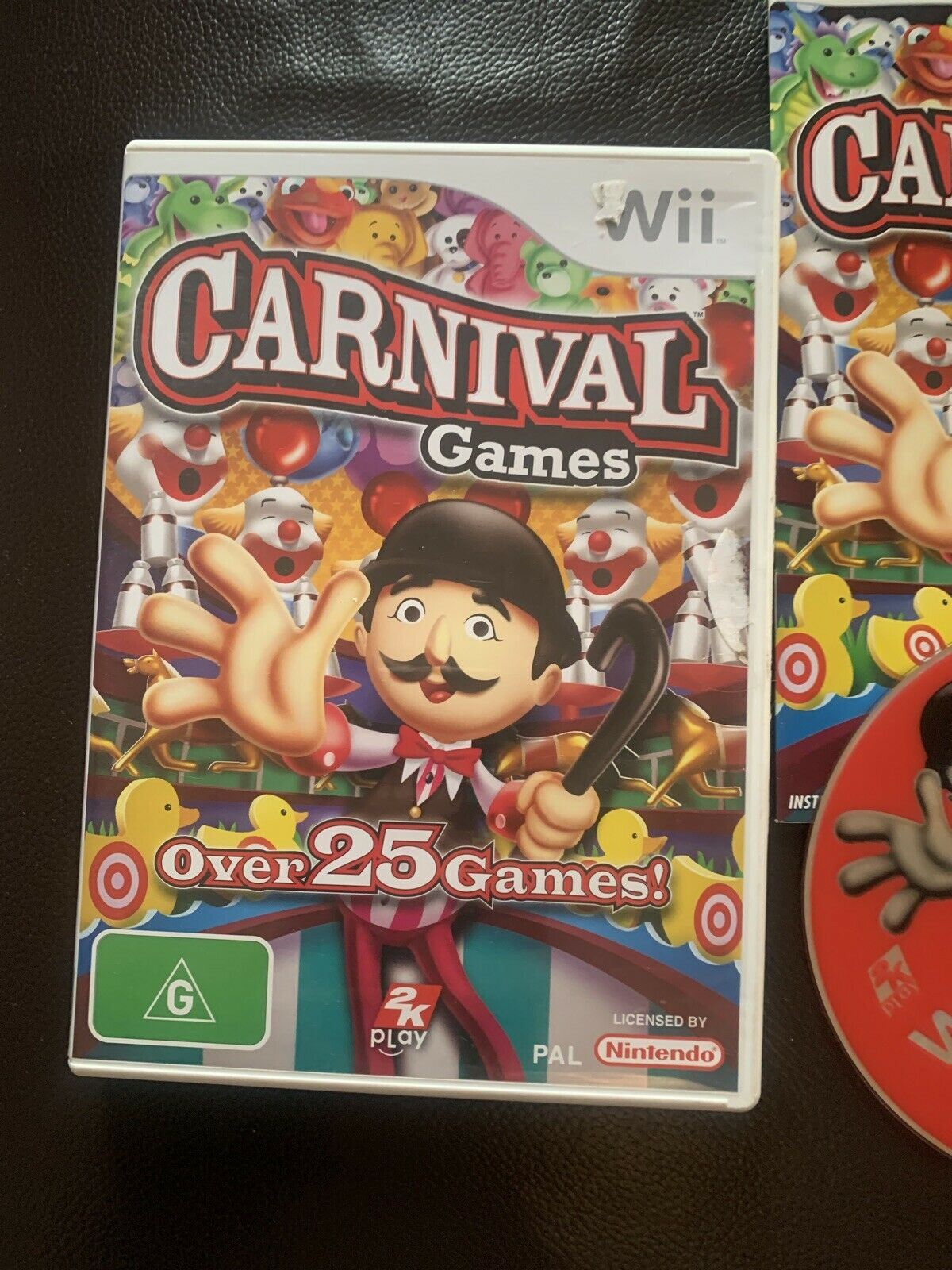 Carnival Games 25+ Games - Nintendo Wii PAL With Manual