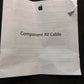 Genuine APPLE 30 Pin To Component AV TV Cable iPad 2/3/4 iPod iPhone 4s 4