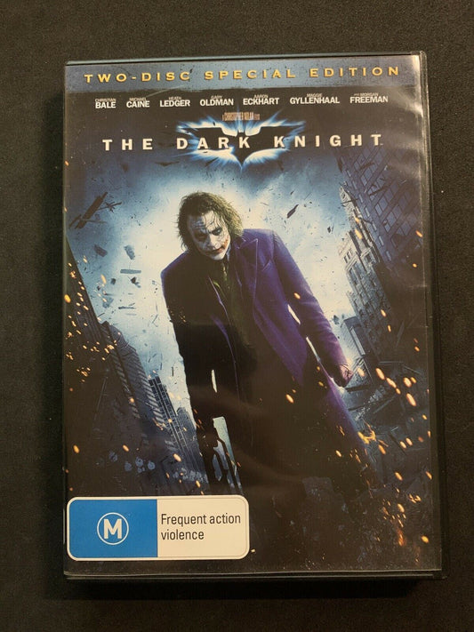 The Dark Knight - Special Edition (DVD, 2008) Christian Bale, Heath Ledger. R4