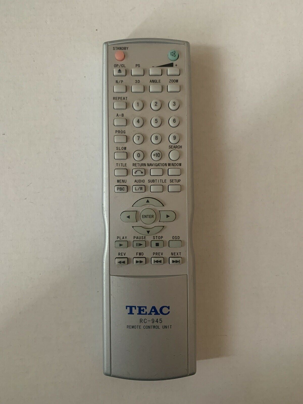 Genuine TEAC RC-945 Remote Control Unit