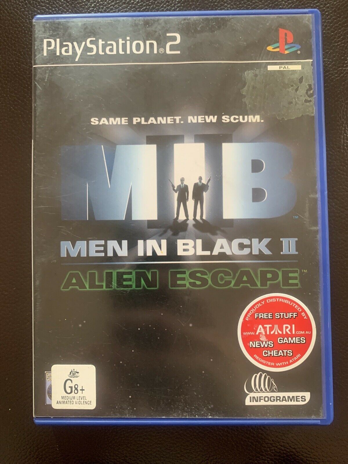 Men In Black II: Alien Escape -  Sony PlayStation 2 PS2 Complete PAL with Manual