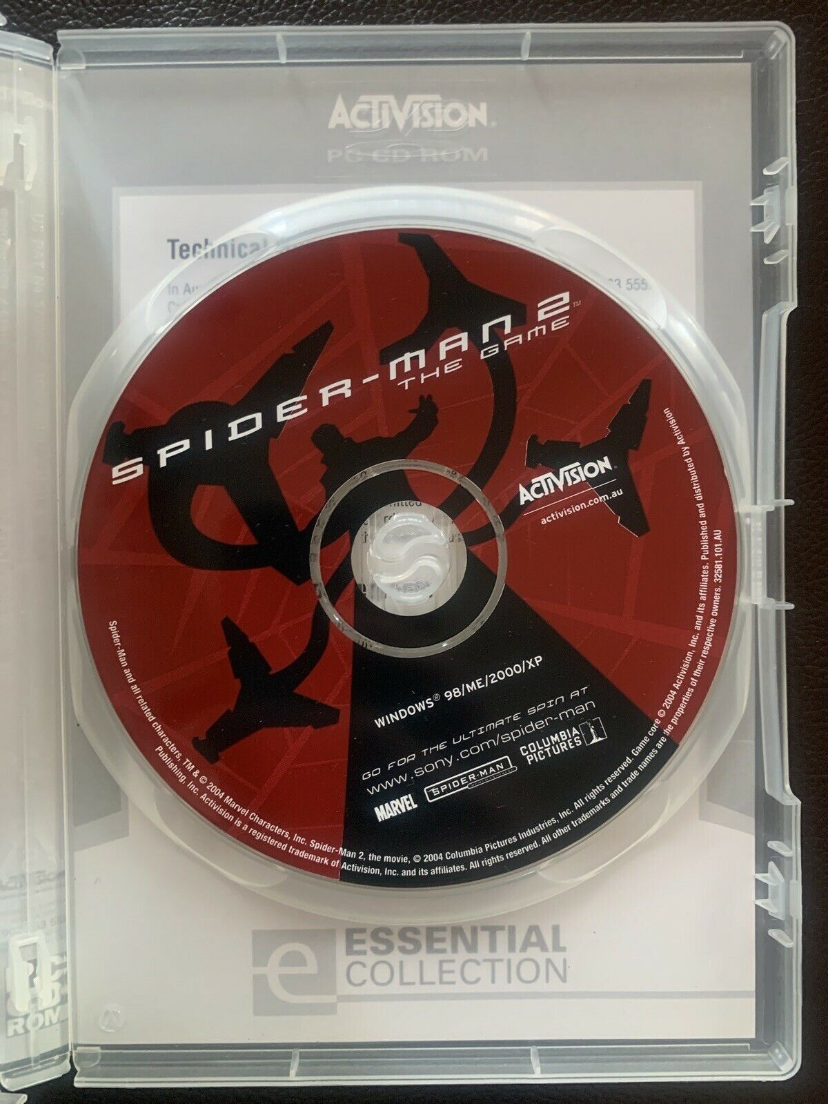 Spiderman 2 The Game (PC, 2004) CDROM