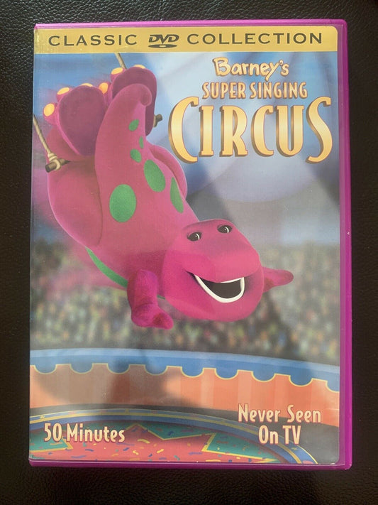 Barney's Support Singing Circus (DVD, 2000) Region 1