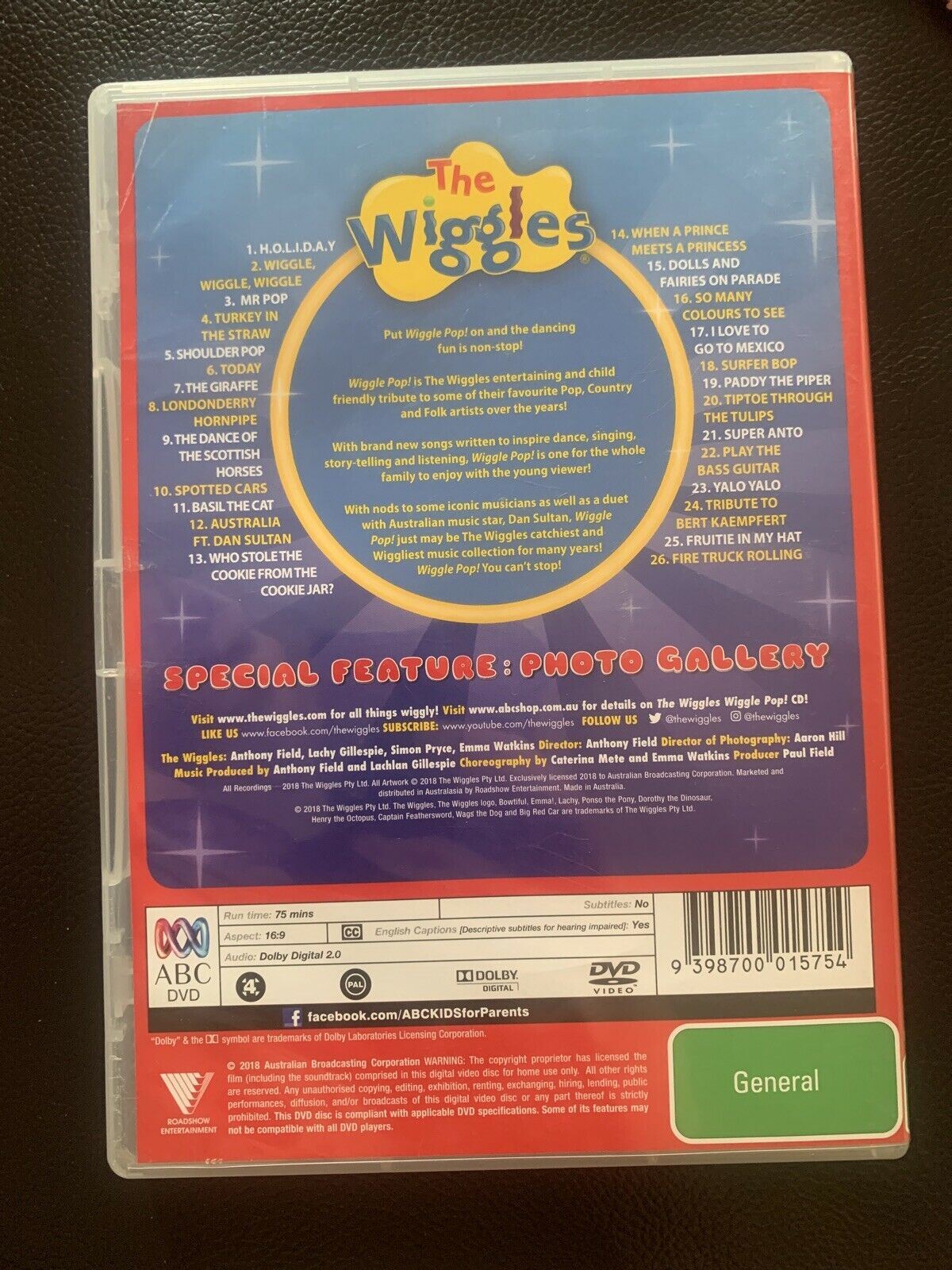 The Wiggles: Wiggle Pop! (DVD, 2018) Region 4