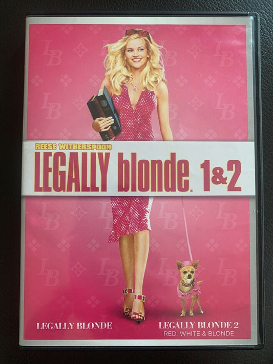 Legally Blonde / Legally Blonde 2 (DVD, 2001) Reese Witherspoon. Region 1