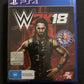 WWE 2K18 PS4 Playstation 4 GAME