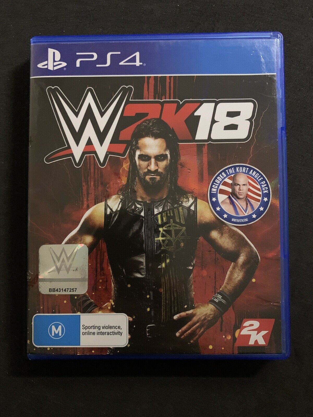 WWE 2K18 PS4 Playstation 4 GAME