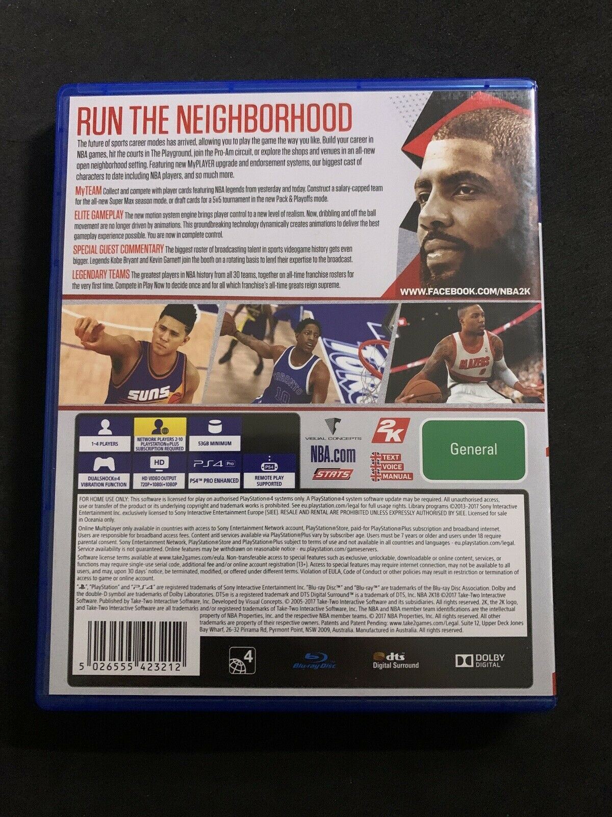 NBA 2K18 - PS4 PlayStation 4