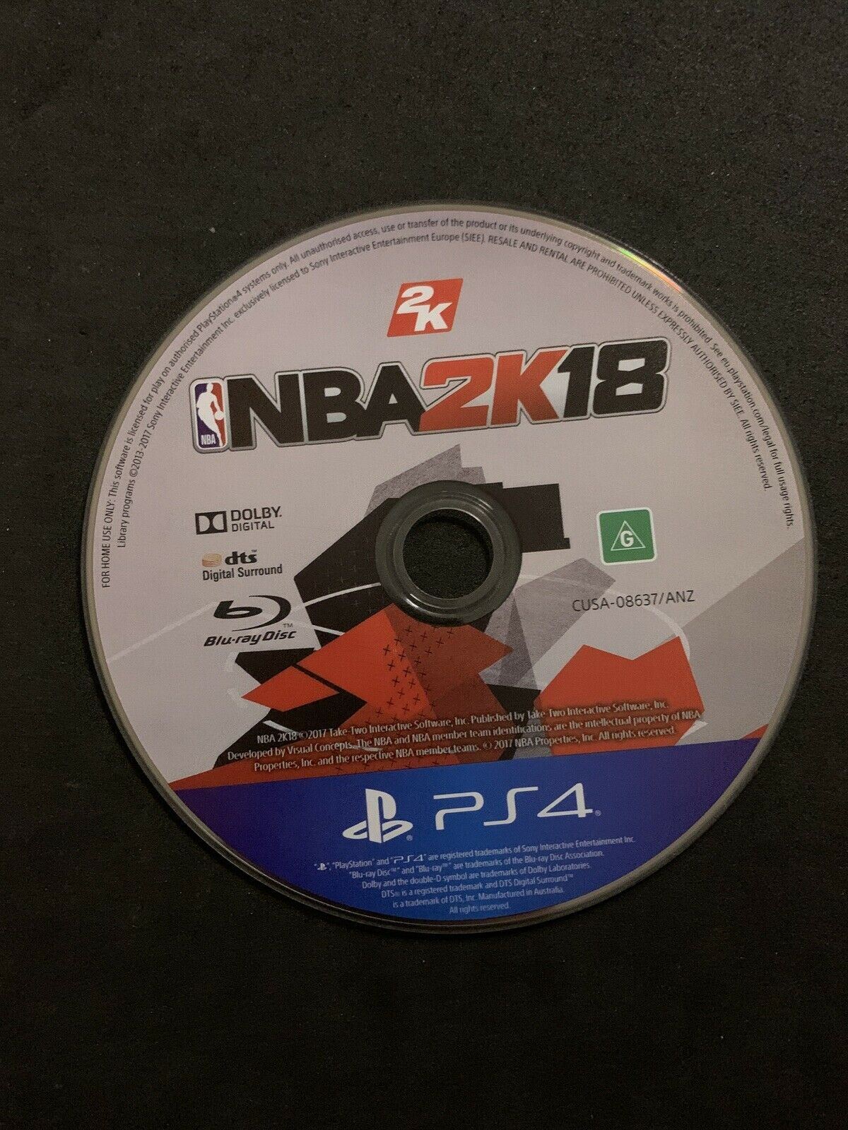 NBA 2K18 - PS4 PlayStation 4