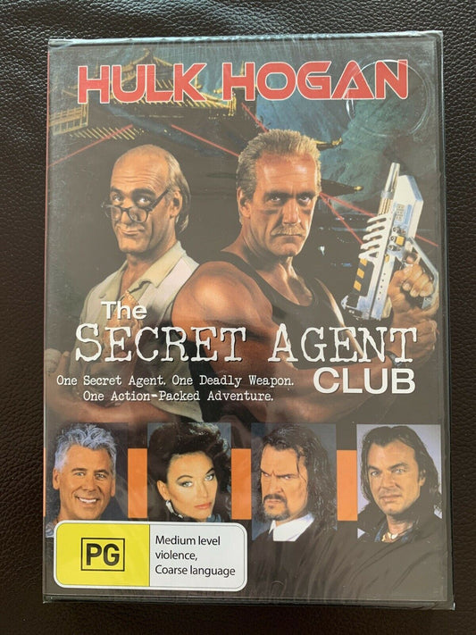 *New Sealed* The Secret Agent Club (DVD, 1996) Hulk Hogan - Region 4