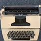 Petite Super International Children's Typewriter-1982-Gt Britain-Box-Case-Inst.