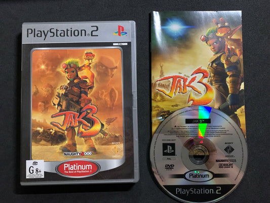 Jak 3 PS2 PlayStation 2 with Manual PAL