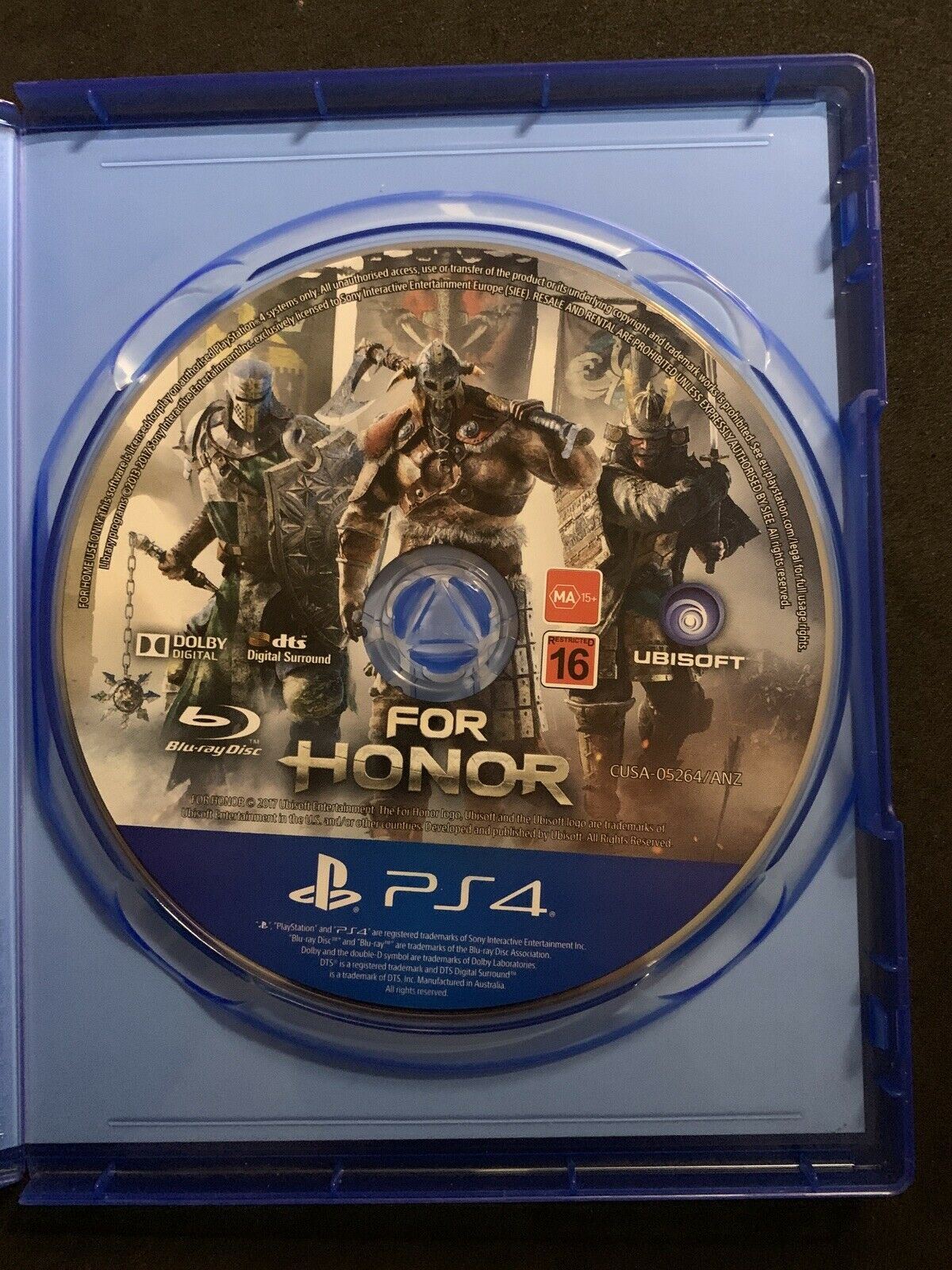 For Honor for PlayStation 4 in Box inc Manual PS4 Free Post!