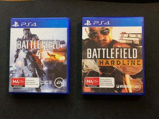 Battlefield 4 + Battlefield Hardline - Sony Playstation 4