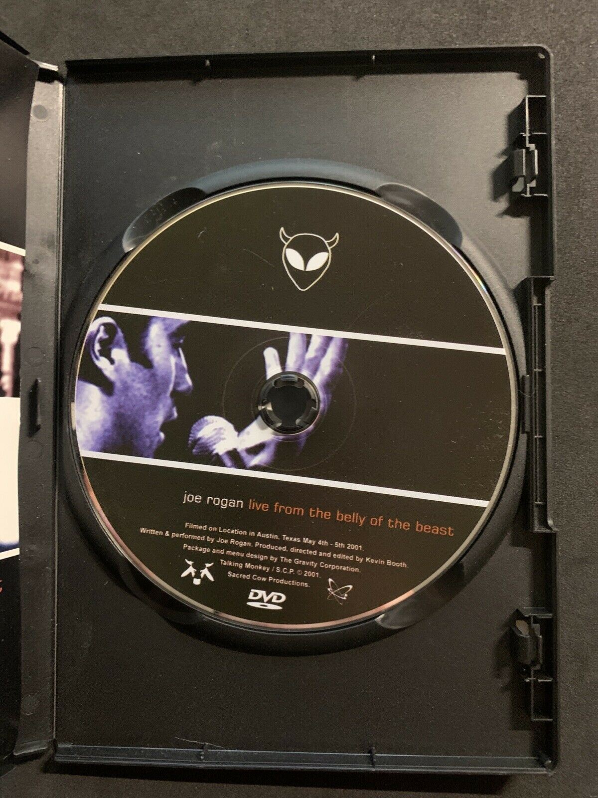 Joe Rogan - Live From The Belly Of The Beast (DVD, 2001) **RARE**