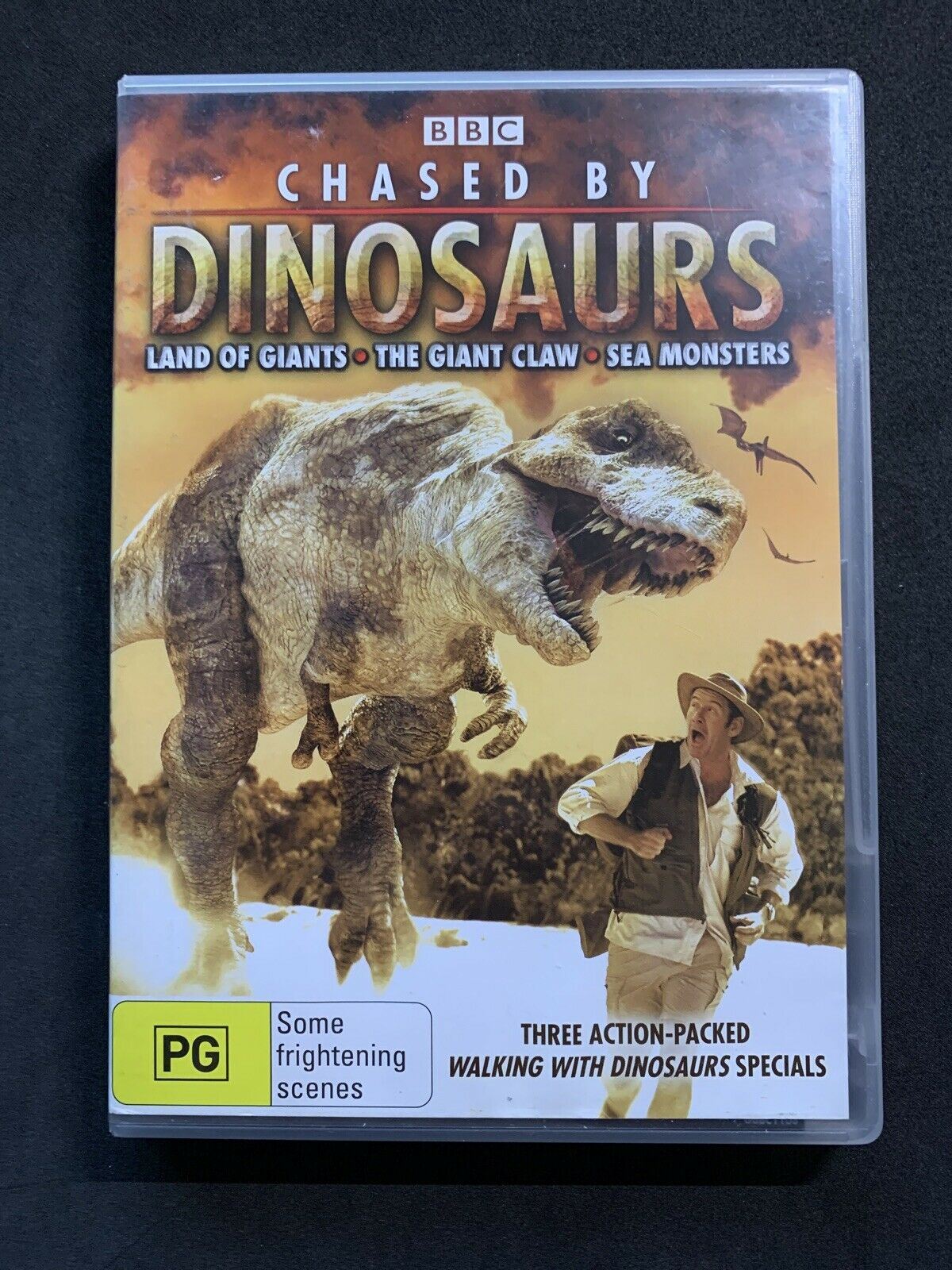 Chased by Dinosaurs (DVD, 2009) Nigel Marven BBC. Region 4