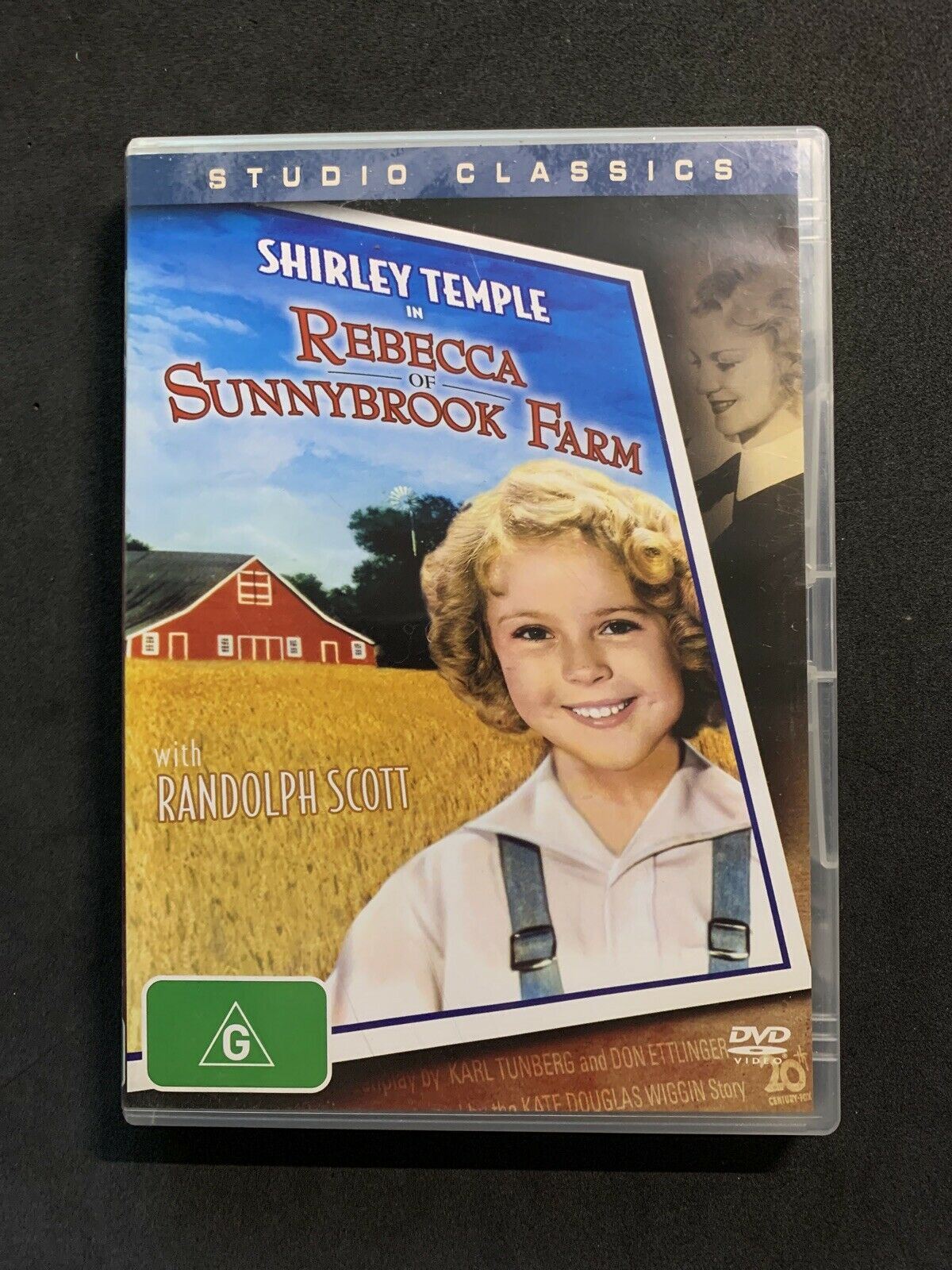 Rebecca Of Sunnybrook Farm (DVD, 1938) Shirley Temple - Region 4