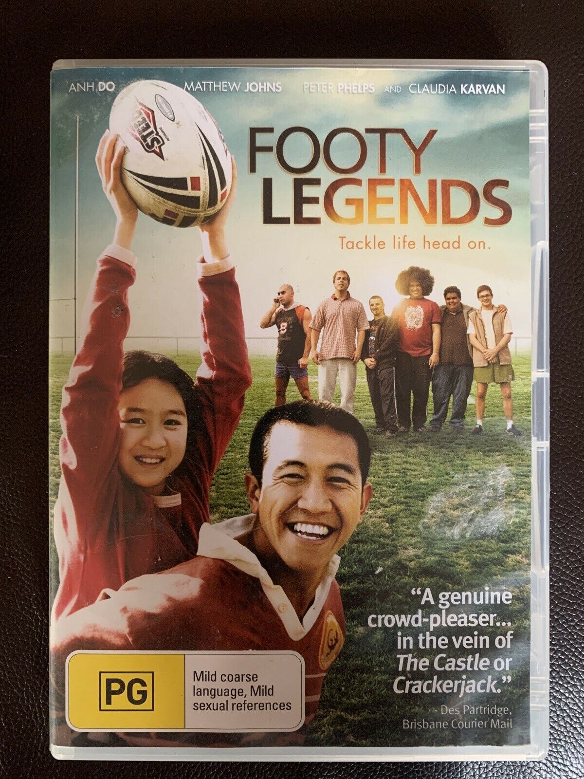 Footy Legends (DVD, 2006) Anh Do. Region 4