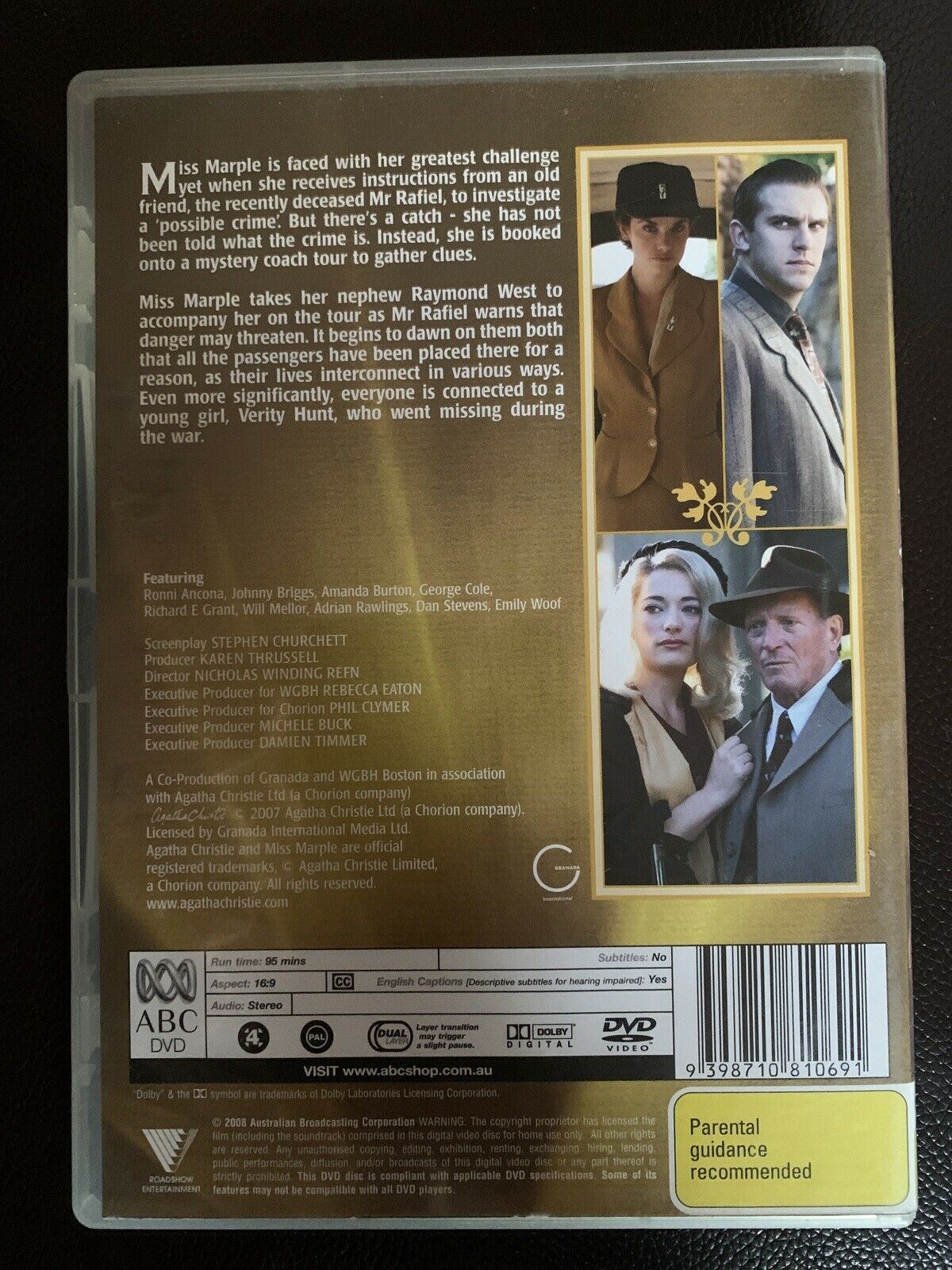 Agatha Christie's Marple - Nemesis (DVD, 2007) Geraldine McEwan Region 4