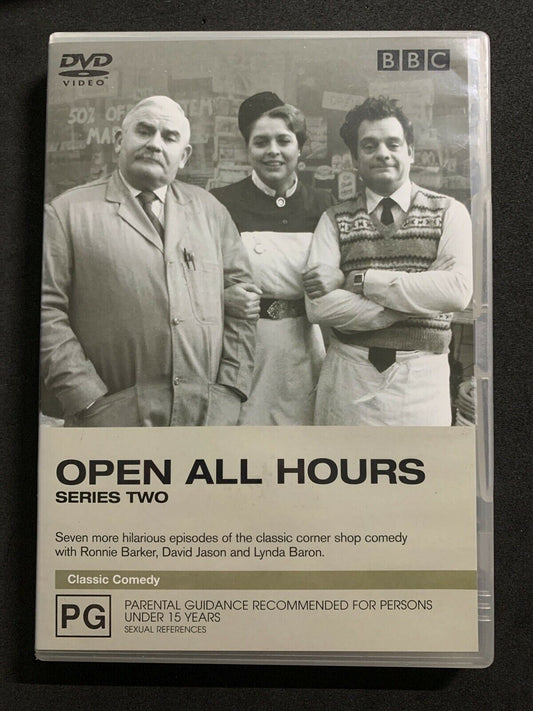 Open All Hours - Series 2 (DVD, 1981) BBC Ronnie Barker, David Jason.  Region 4