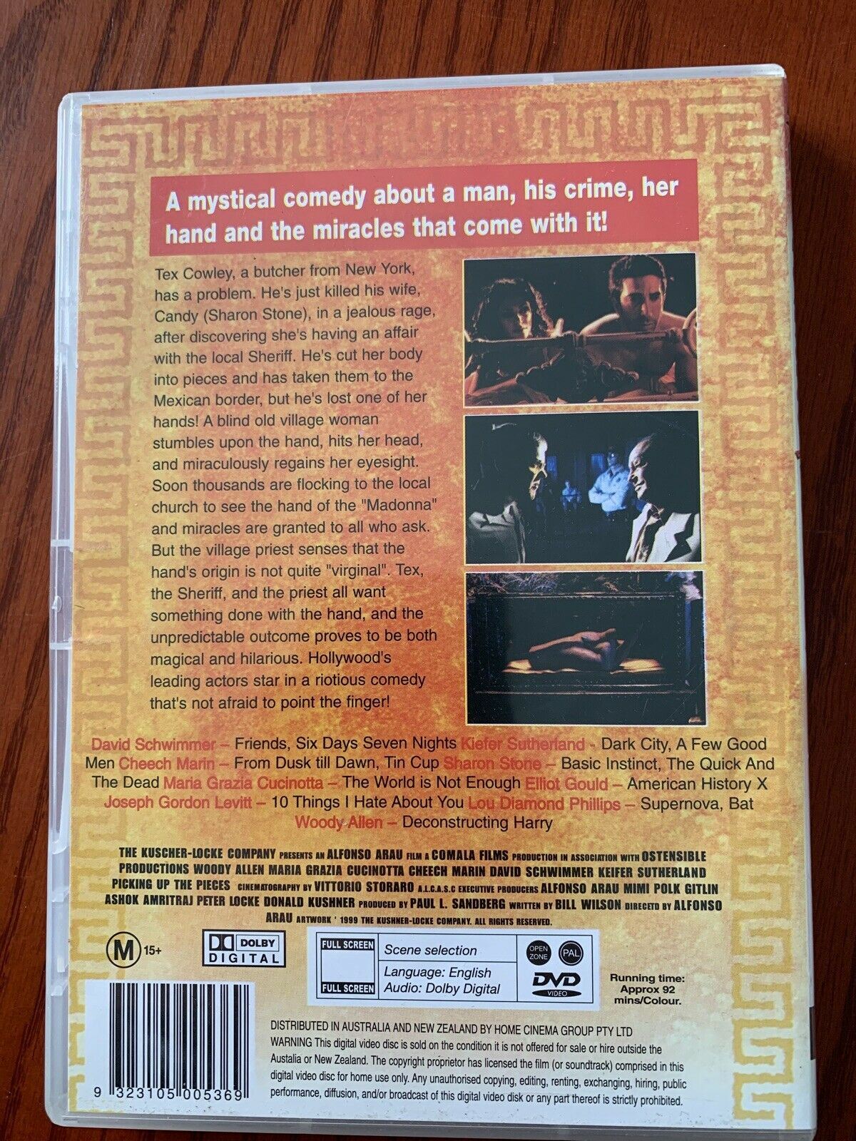 Picking Up The Pieces (DVD, 2000) Woody Allen comedy movie Region 4