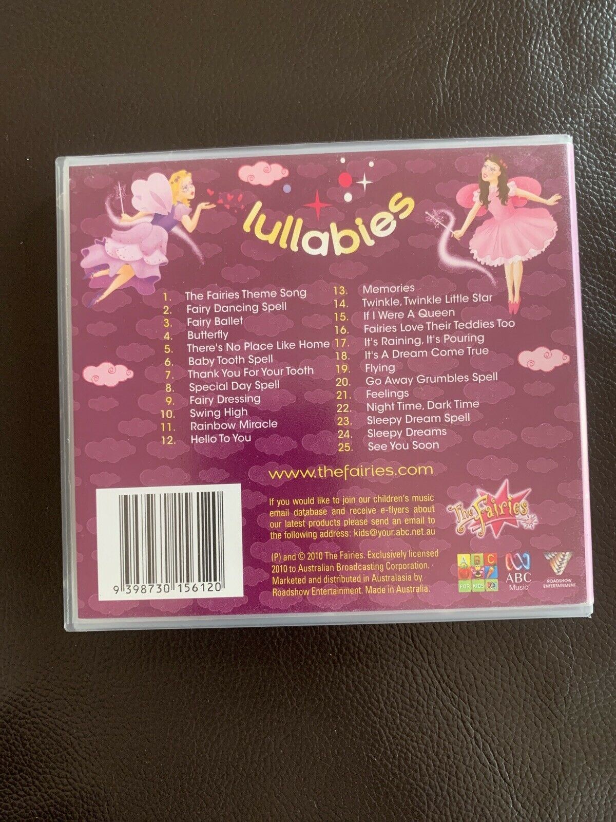 The Fairies Lullabies CD