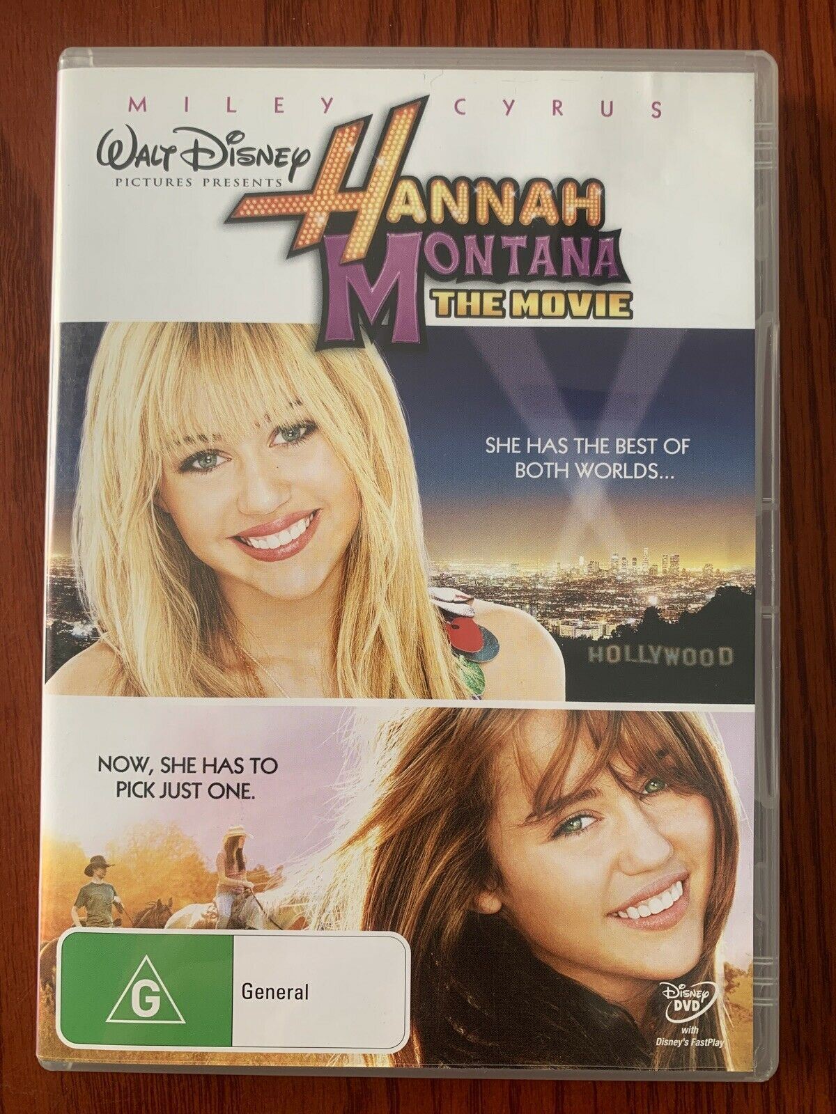 Hannah Montana - The Movie (DVD, 2009) Miley Cyrus, Emily Osment - Region 4