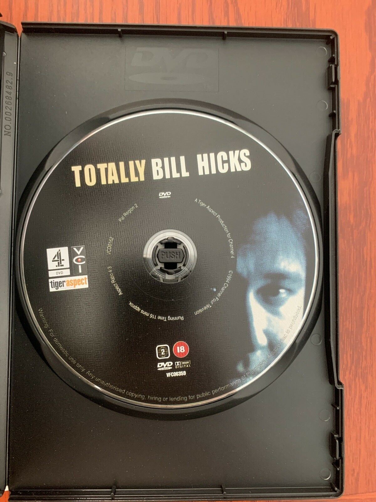 Totally Bill Hicks (DVD,1994) Region 2