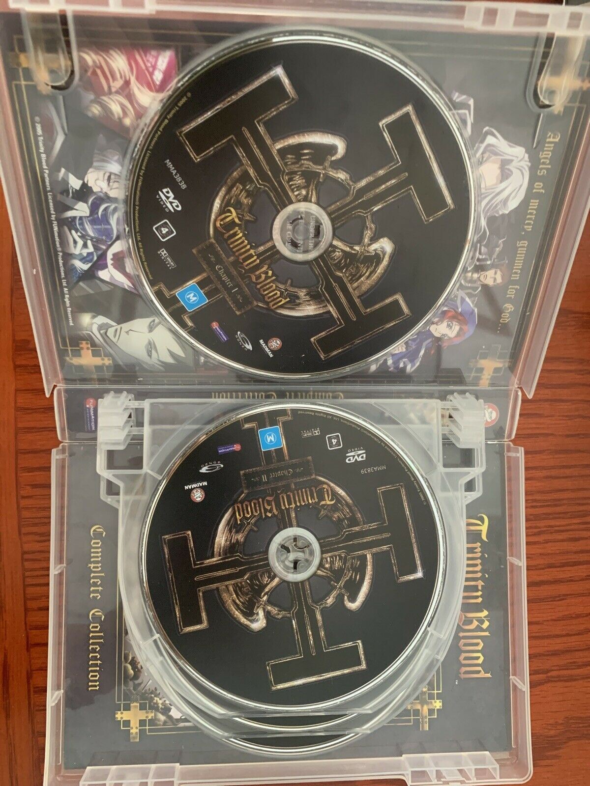 Trinity Collection Dvds Trinity Blood - Complete Collection (DVD, 2008, 6-Disc Set) Region 4 ...