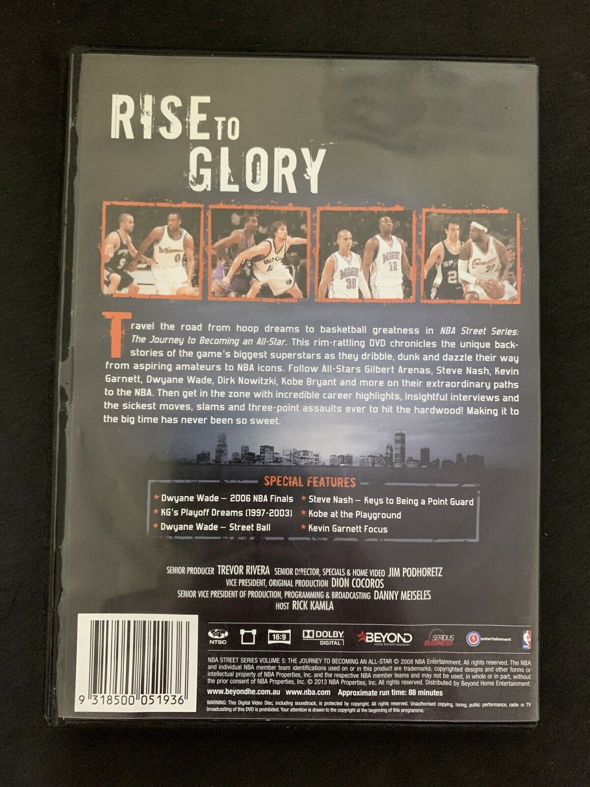 NBA Street Series - The Journey To Becoming An All-Star DVD Region 4