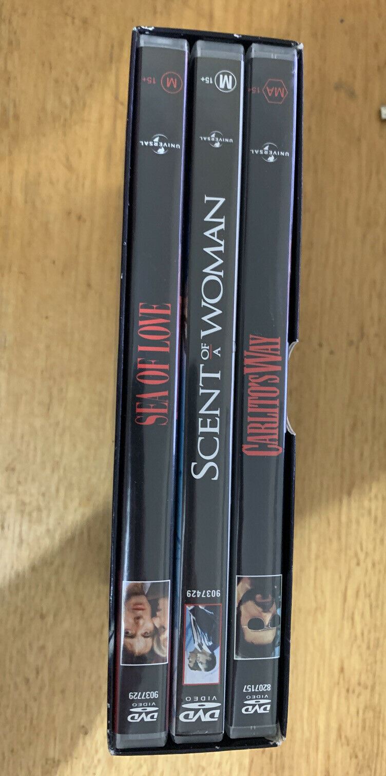 Al Pacino Collection: Sea Of Love, Carlitos Way, Scent Of A Woman DVD Region 4