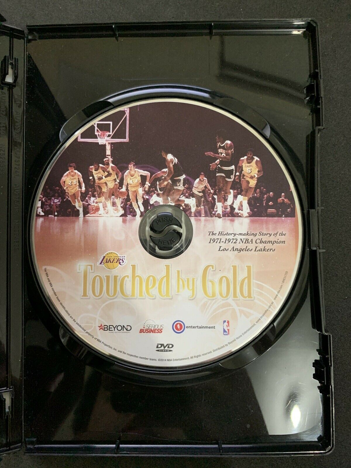 NBA - Los Angeles Lakers 1971-72 Touched By Gold DVD Region 4