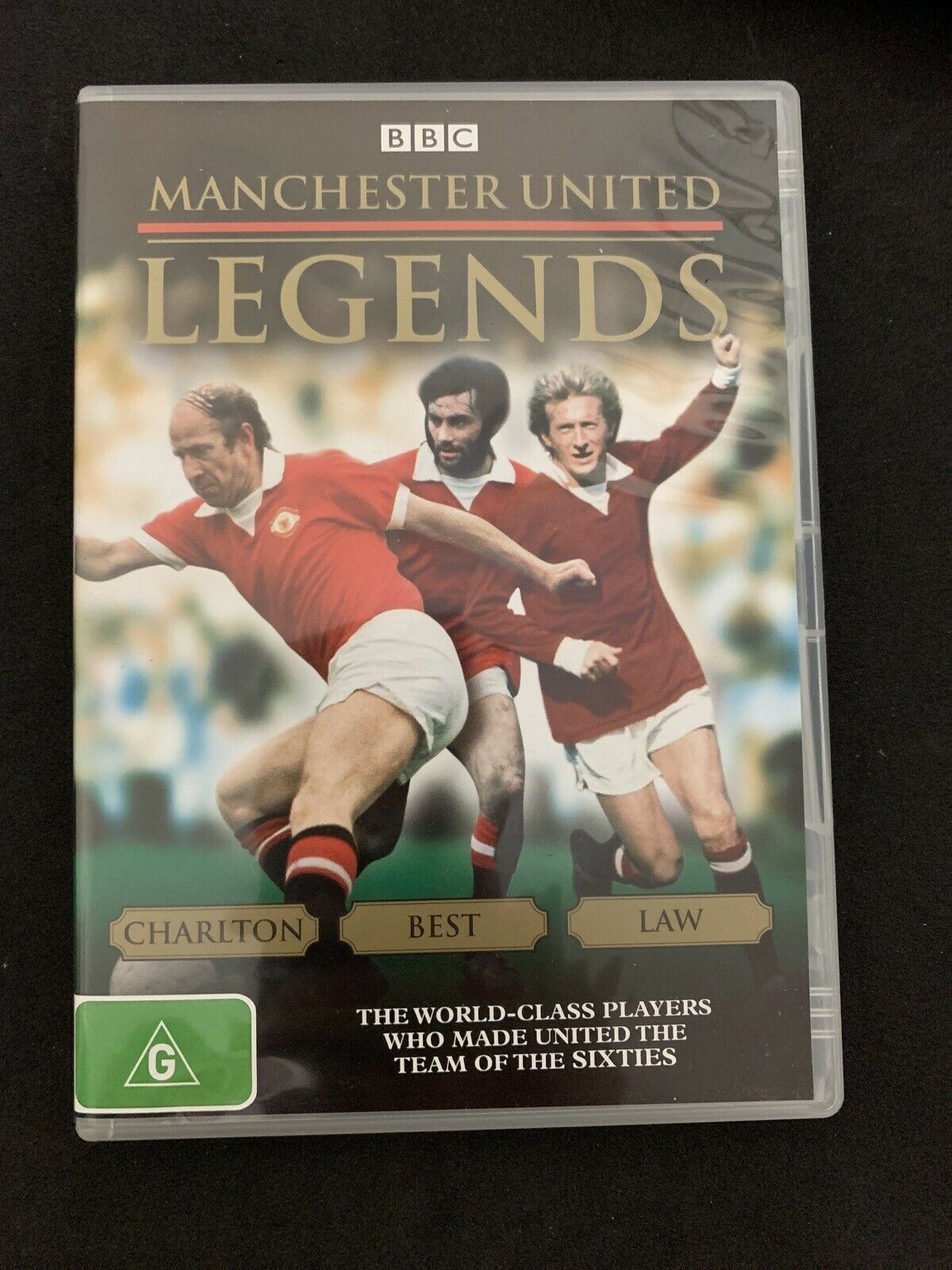 Manchester United Legends (DVD, 2006) Bobby Charlton, George Best. Region 4