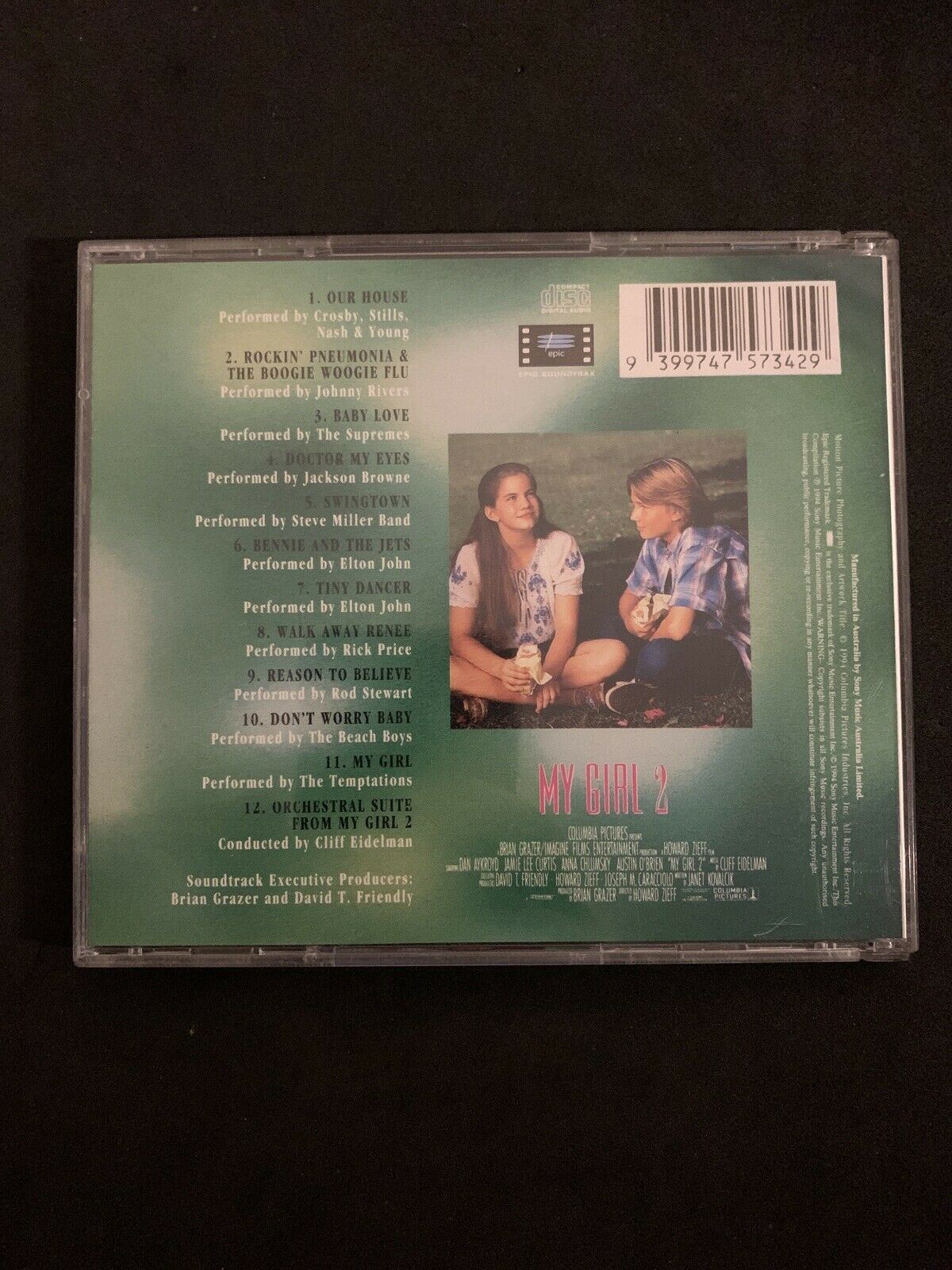My Girl 2 - Original Motion Picture Soundtrack CD 1994